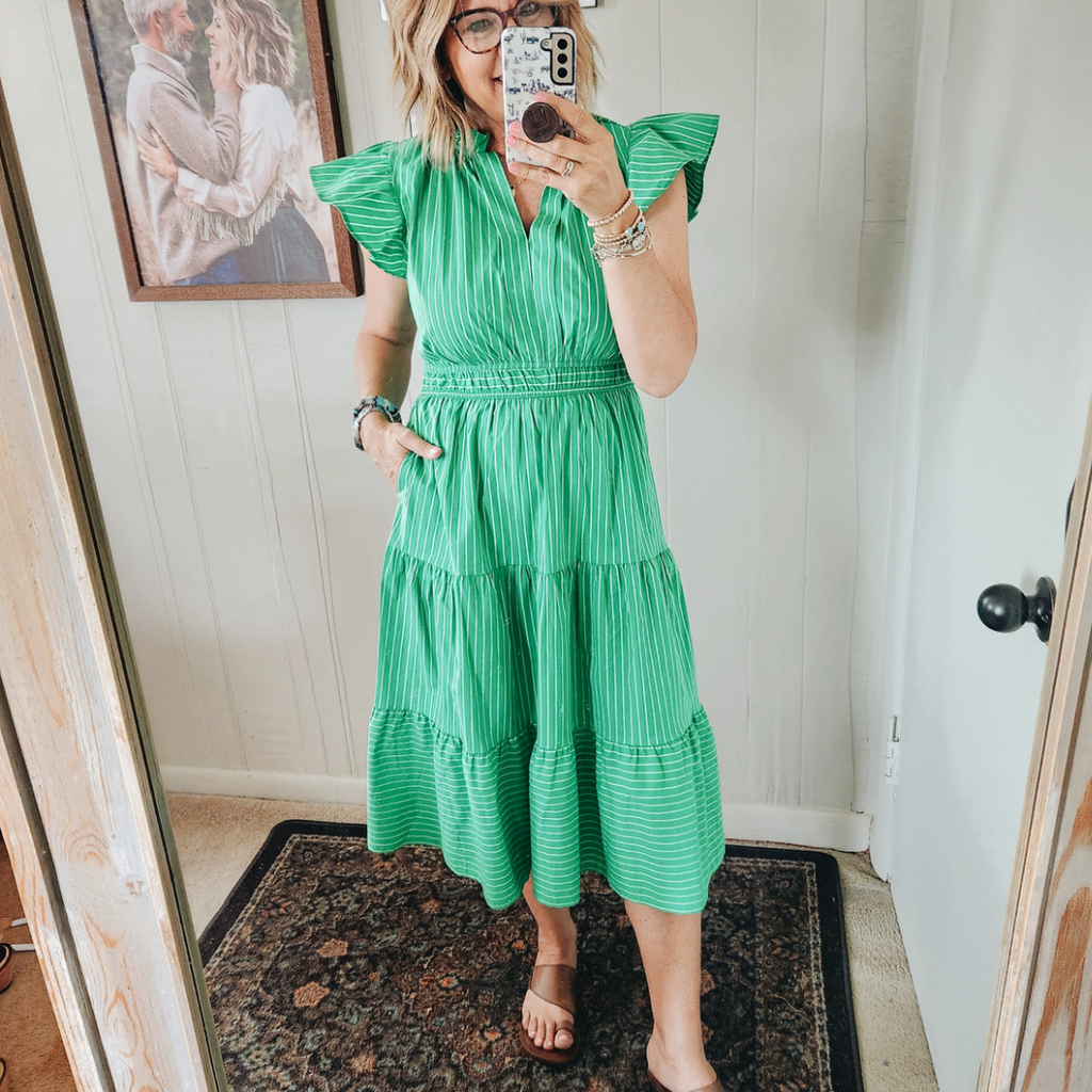 The Brimhall Midi Dress U Bar and Company