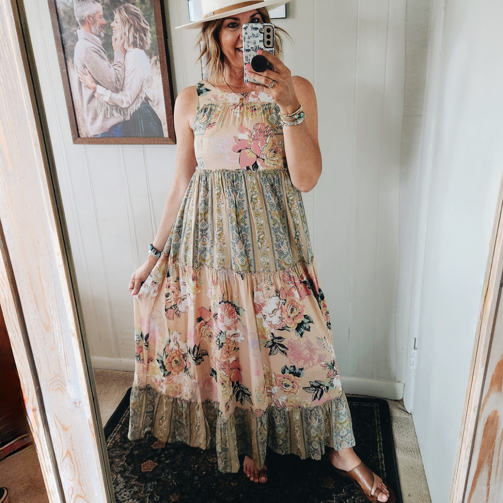 Garden party maxi sales dress