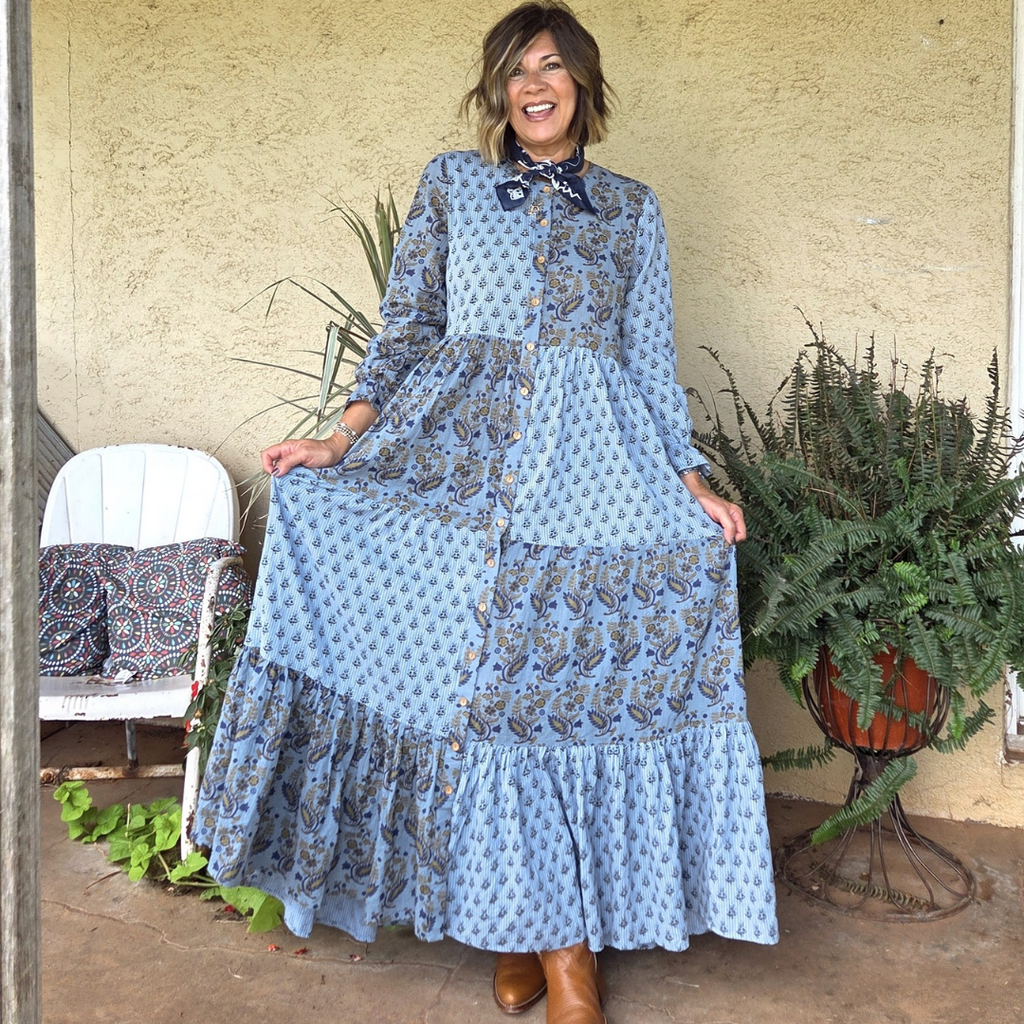 The Harlan Maxi Duster Dress – U Bar and Company
