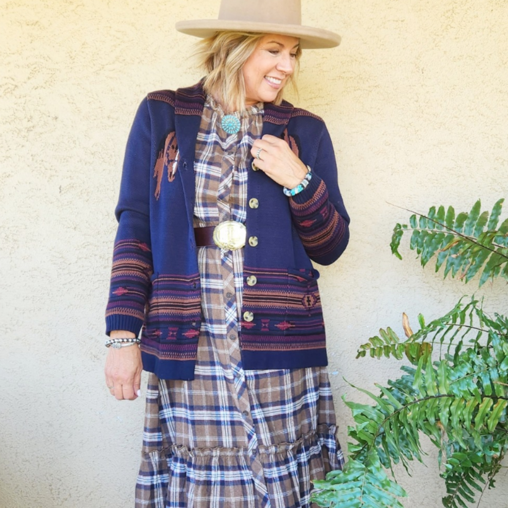 Cotton and Rye Horsehead Cardigan U Bar and Company