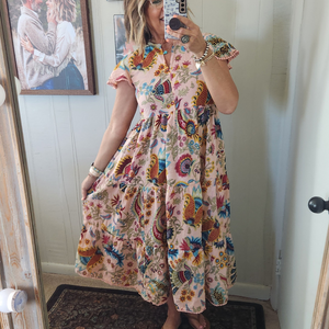 Uncle Frank Paisley Parfait Dress U Bar and Company Uncle Frank Paisley Parfait Dress U Bar and Company