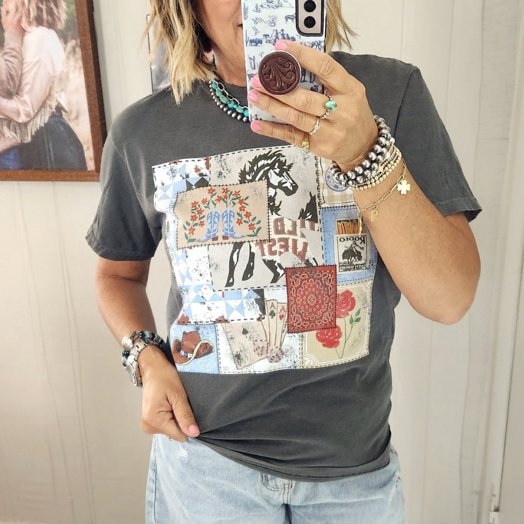 The Simpson Rodeo Patch Tee – U Bar and Company