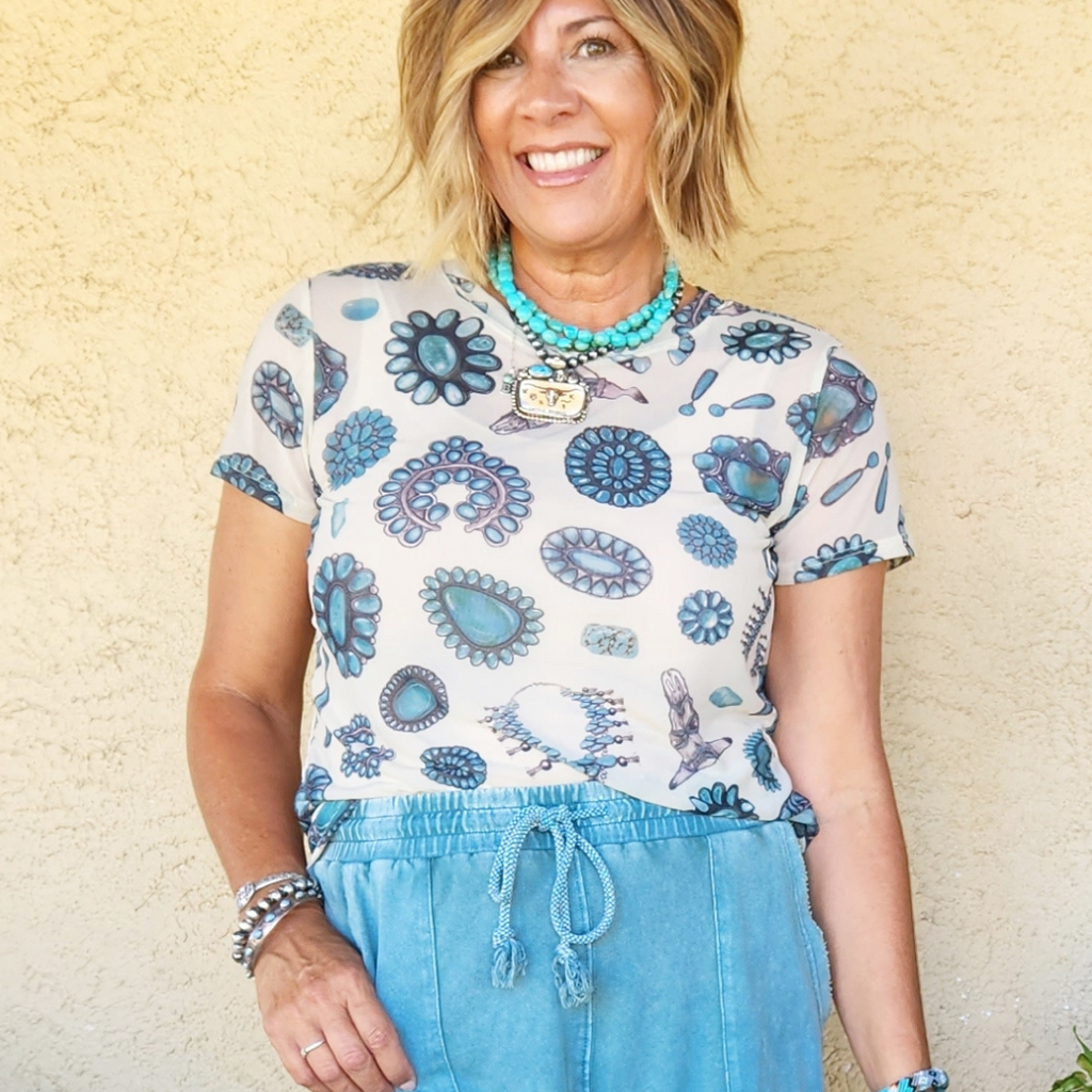 The Rigley Mesh Top – U Bar and Company