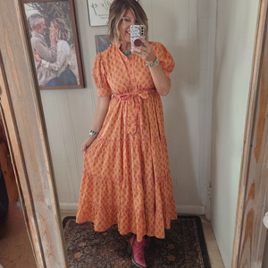 ashley maxi dress Ashley 3D Floral Maxi Dress