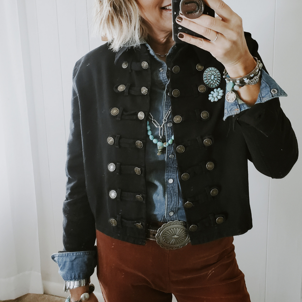 The Starling Double Button Jacket – U Bar and Company