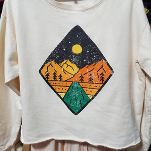 Miles and Mountains Vintage Sweatshirt